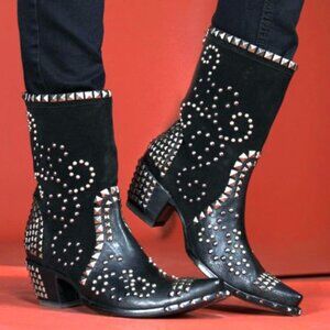 NEW Double D Ranch Conquista Boots 100% Leather Handmade Old Gringo $914  Sz 8